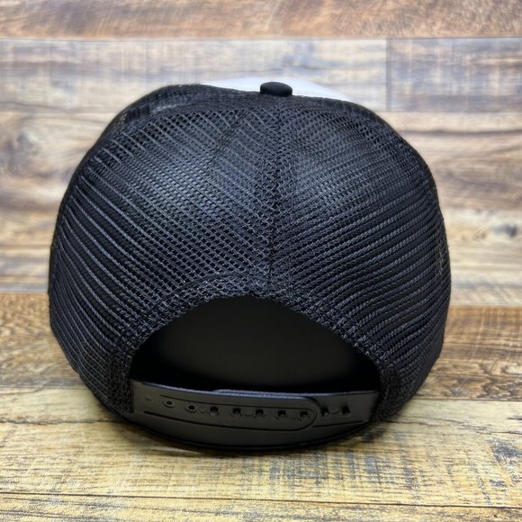 Zoom Bait Company Mens Trucker Hat Black Snapback Hooks Reels Fishing Hunting - Picture 4 of 7